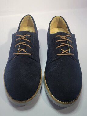 Samuel Hubbard Free Un-Sneaker Women's Size 9 Navy Nubuck Shoes W1101 606